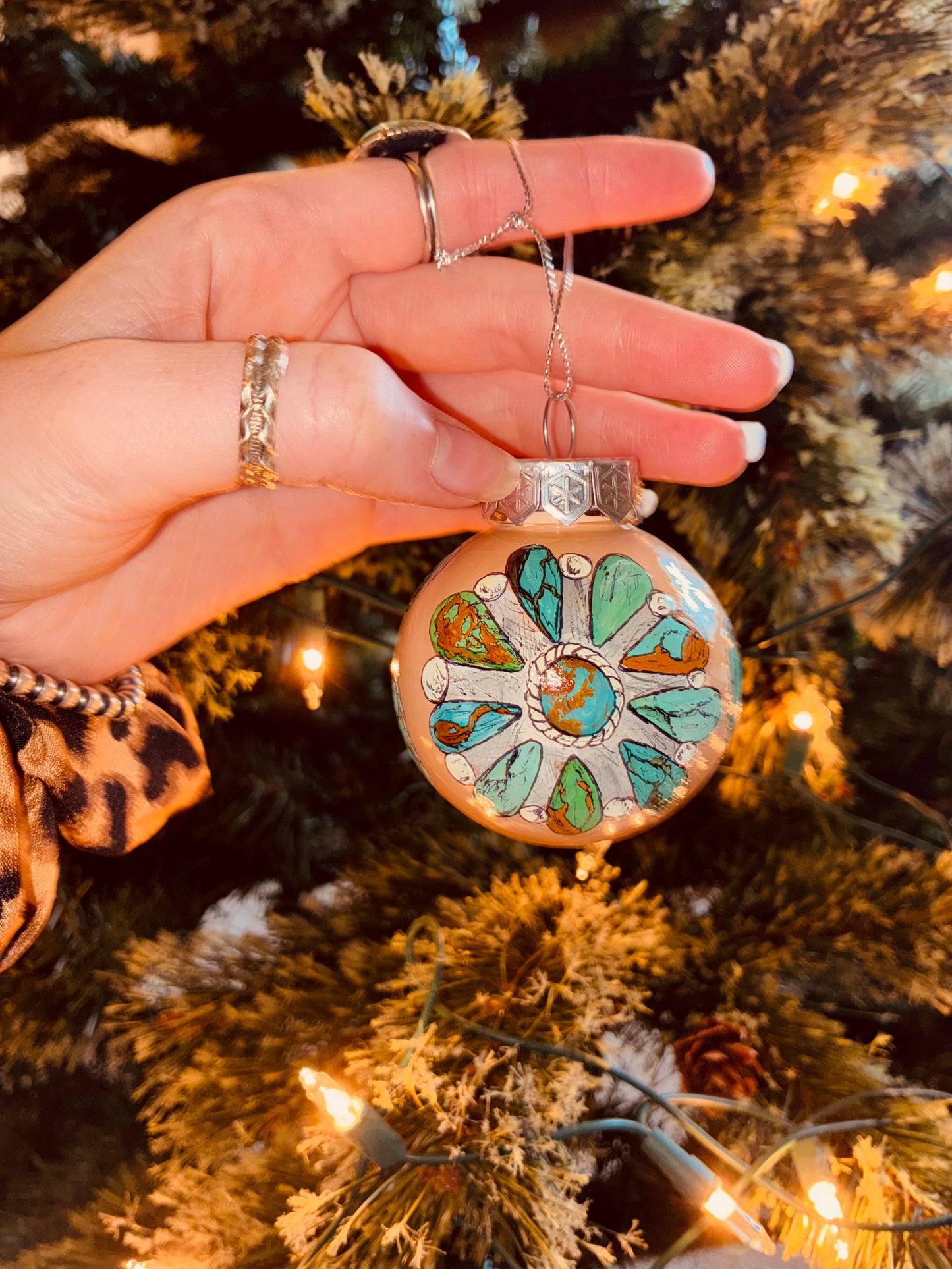 Claire Small HANDPAINTED Ornament