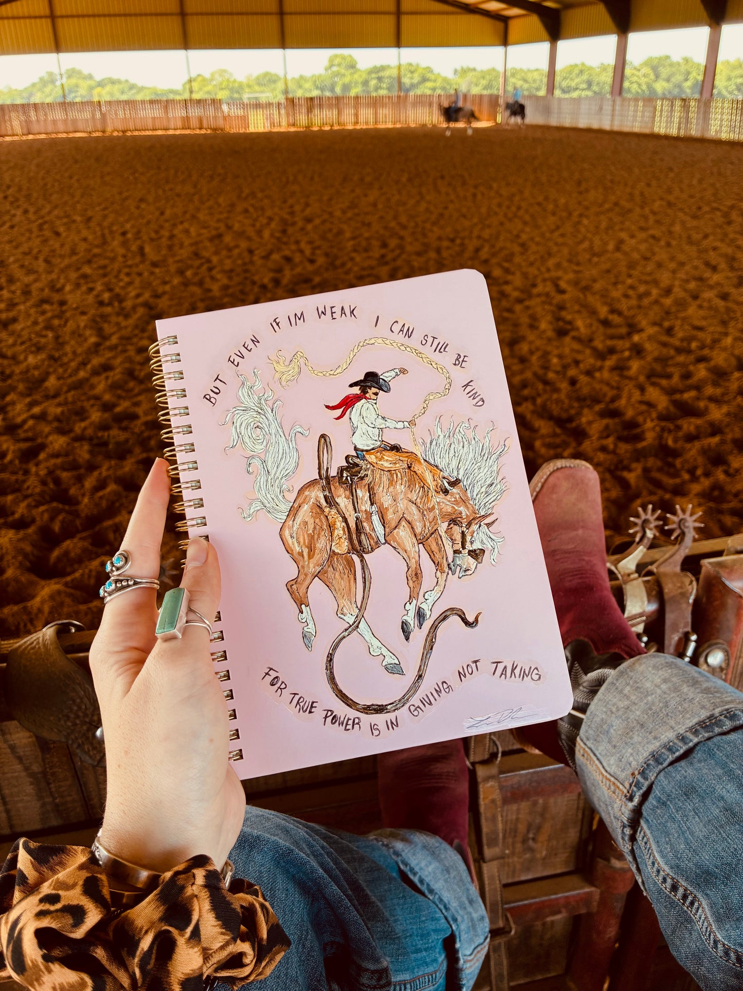 Still Be Kind Pink Lined Journal