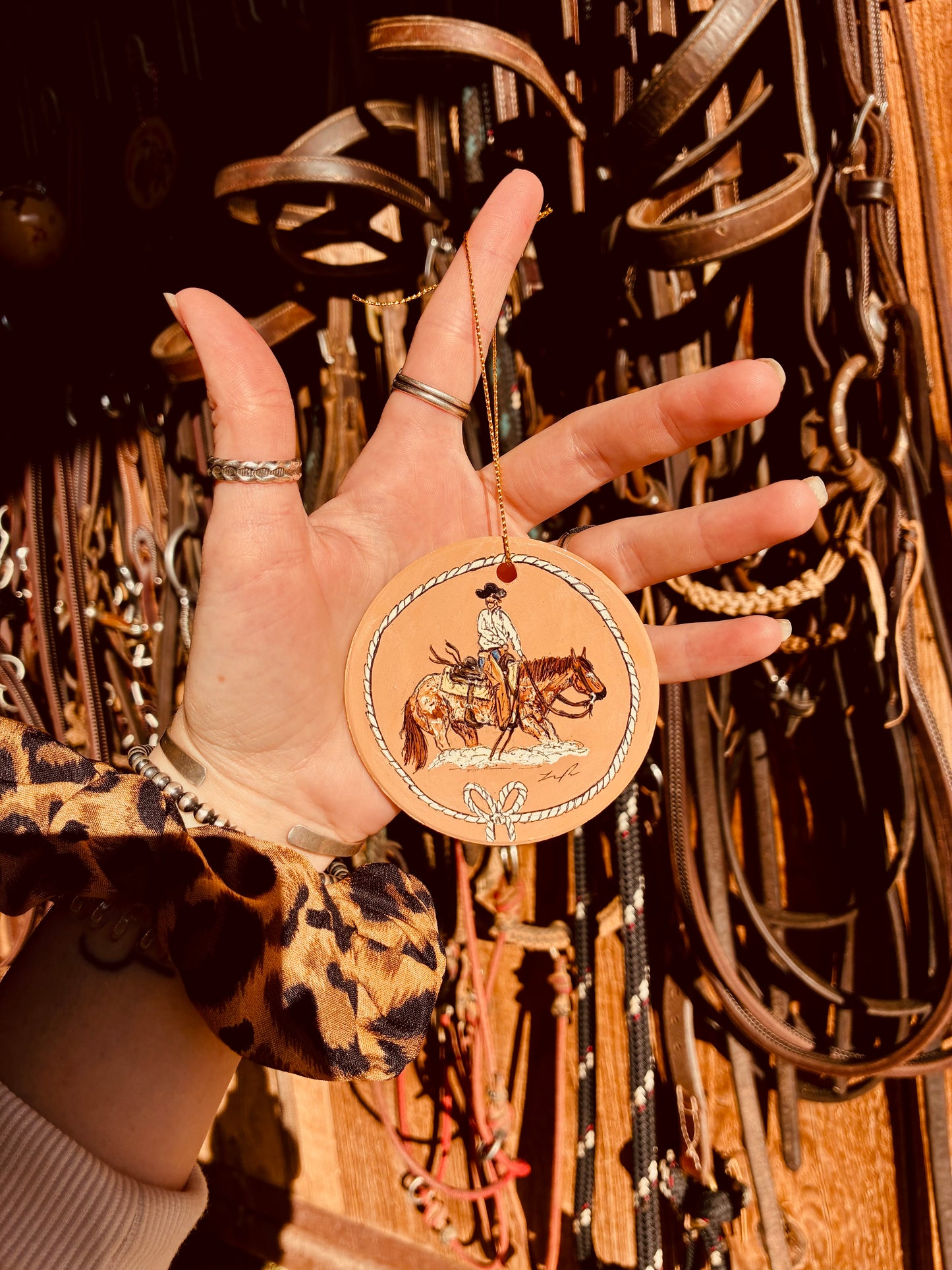 Hope Hanpainted Ornament