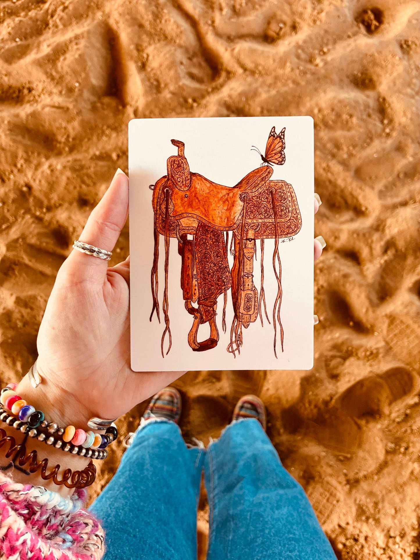 Flutterby Ride Magnet