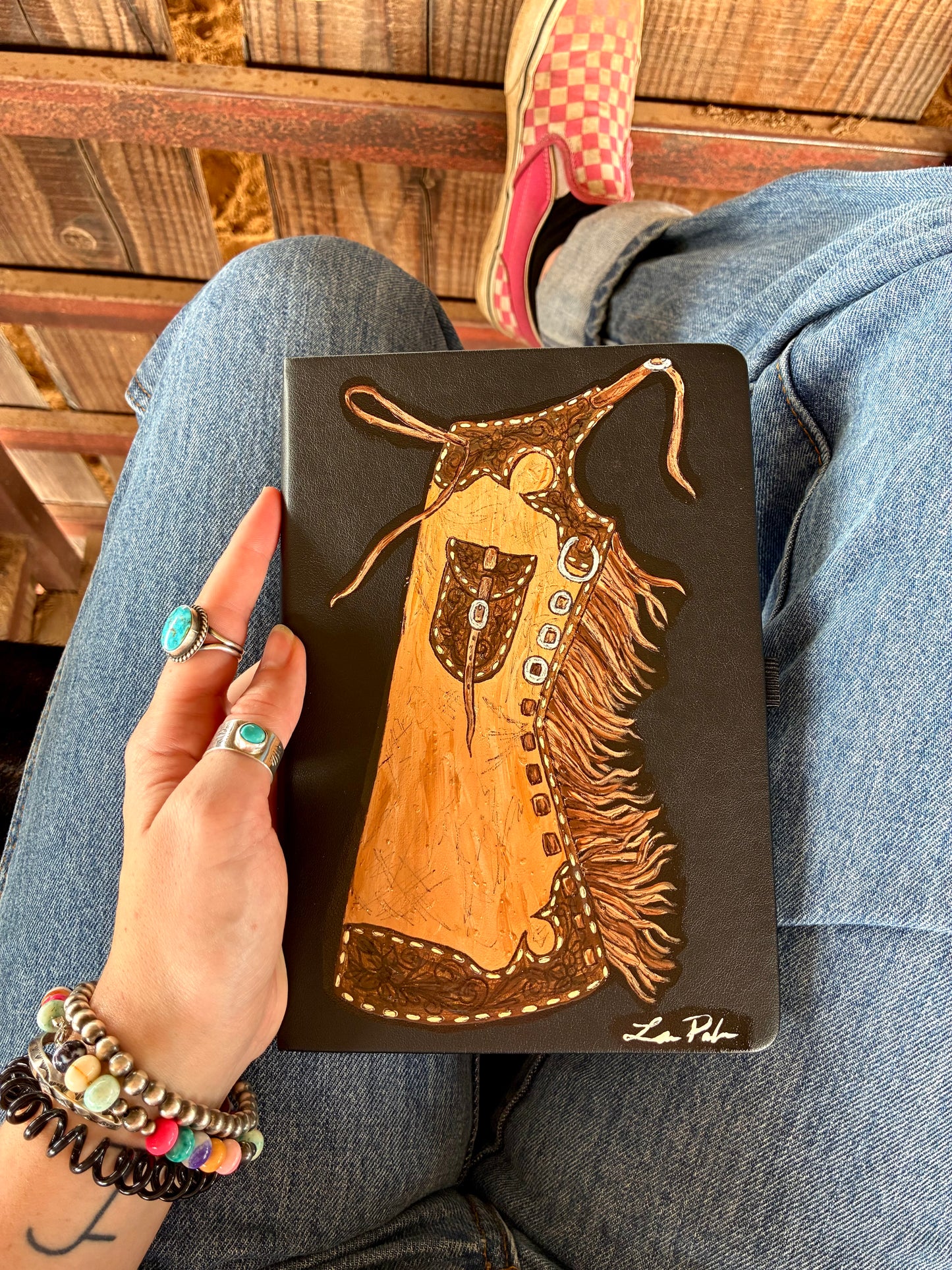 Dad’s Leggins Lined Notebook