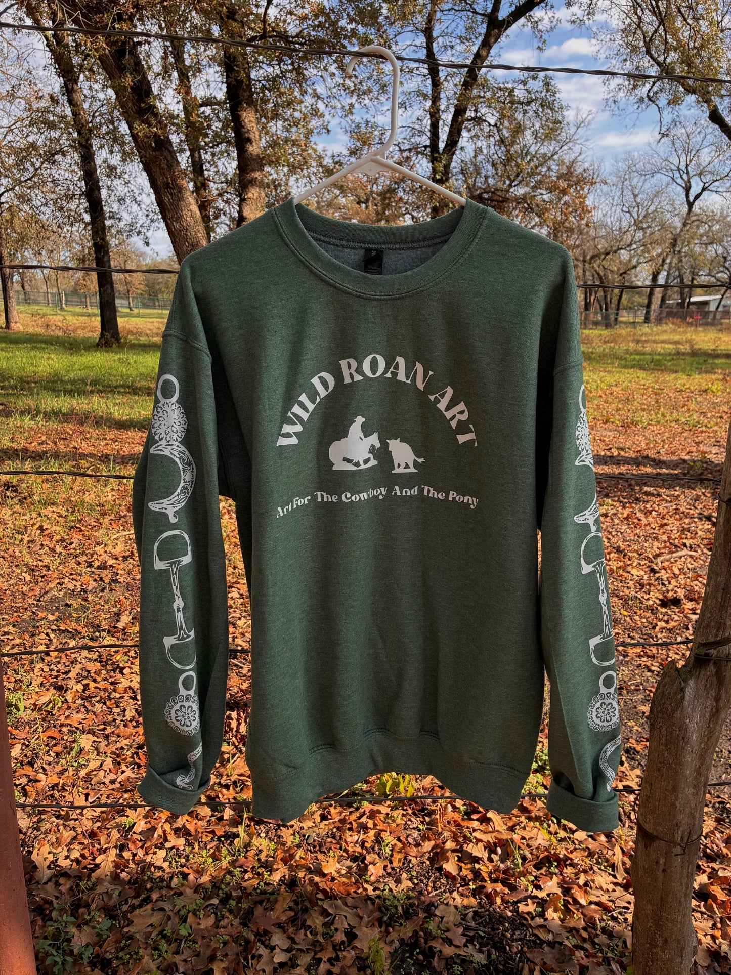 WRA Bitty Green Crewneck