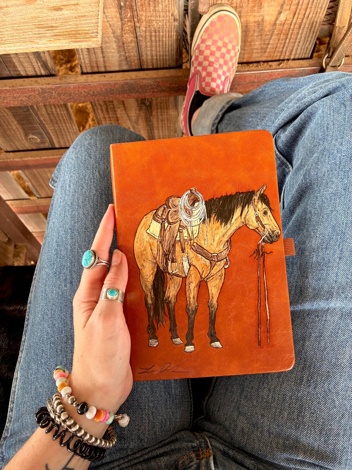 Buckskin Blank Notebook