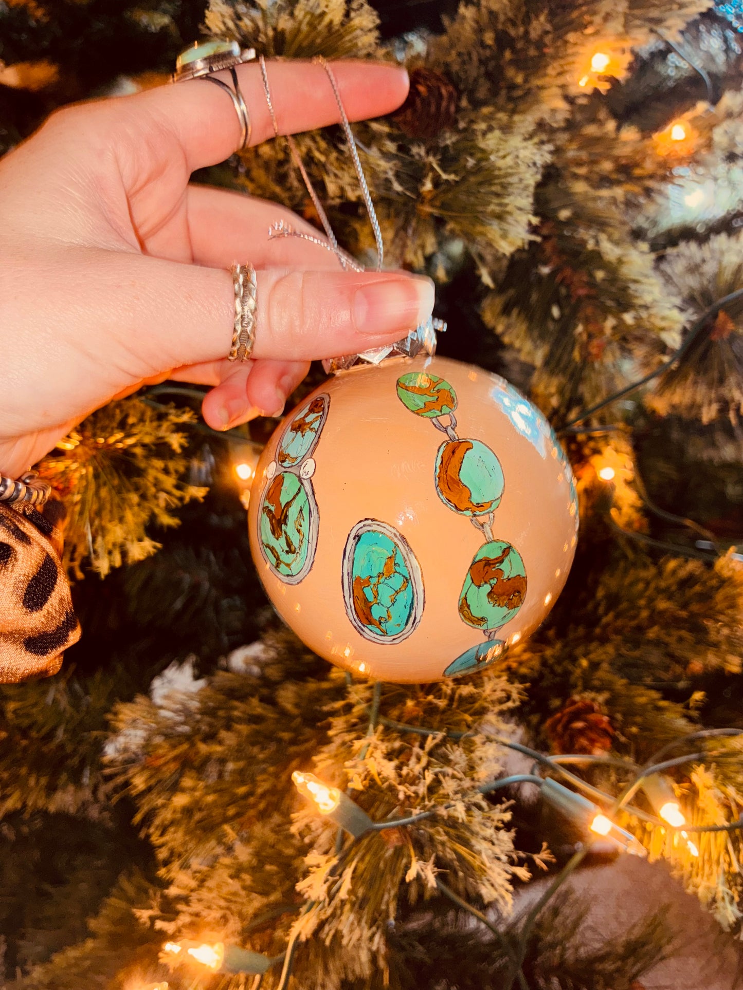 Joli Large HANDPAINTED Ornament