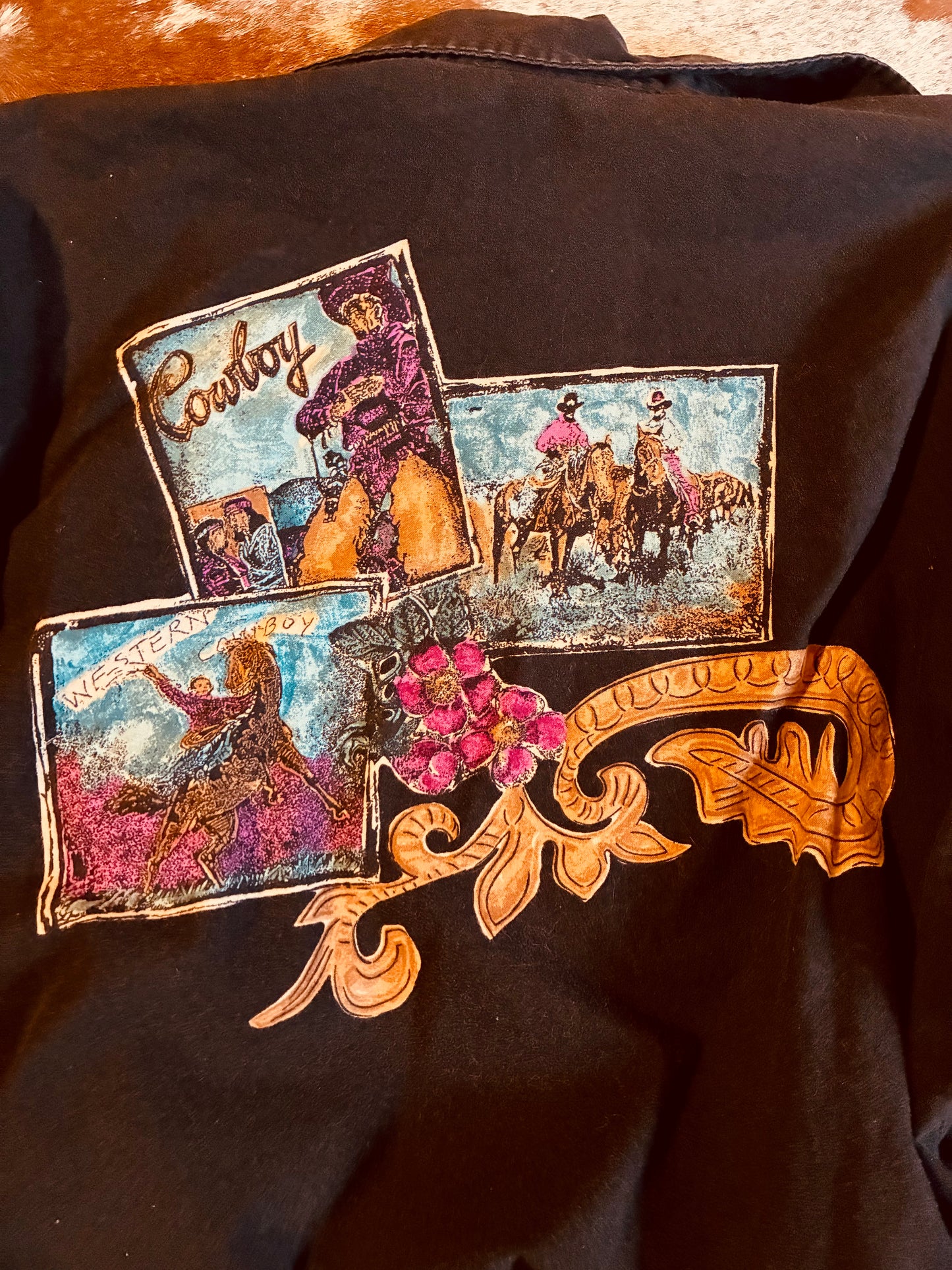 Women’s Vintage Roper Shirt Large