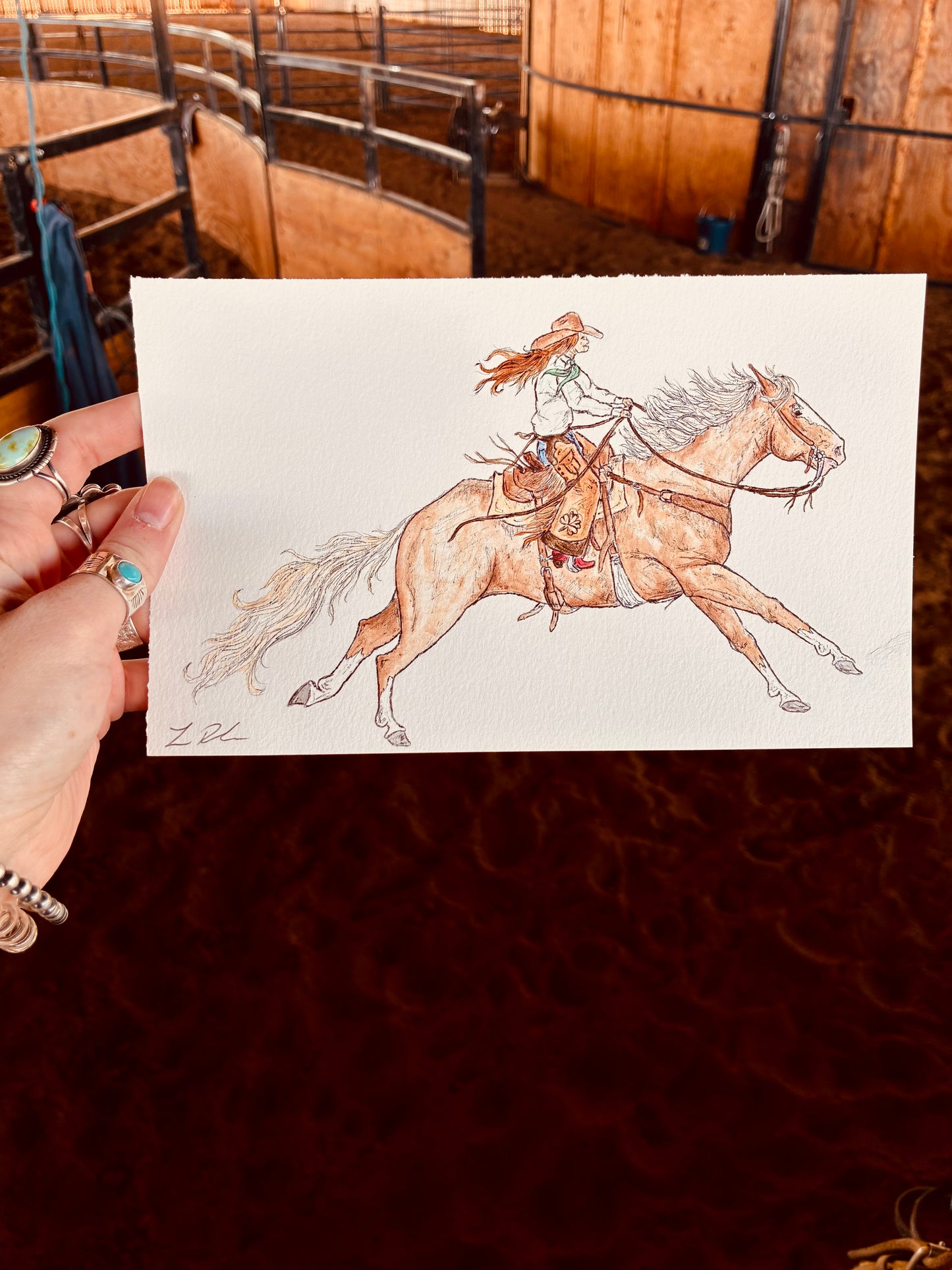 Irish Goodbye Original Painting