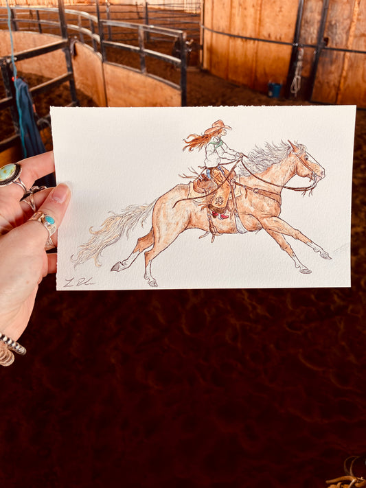 Irish Goodbye Original Painting