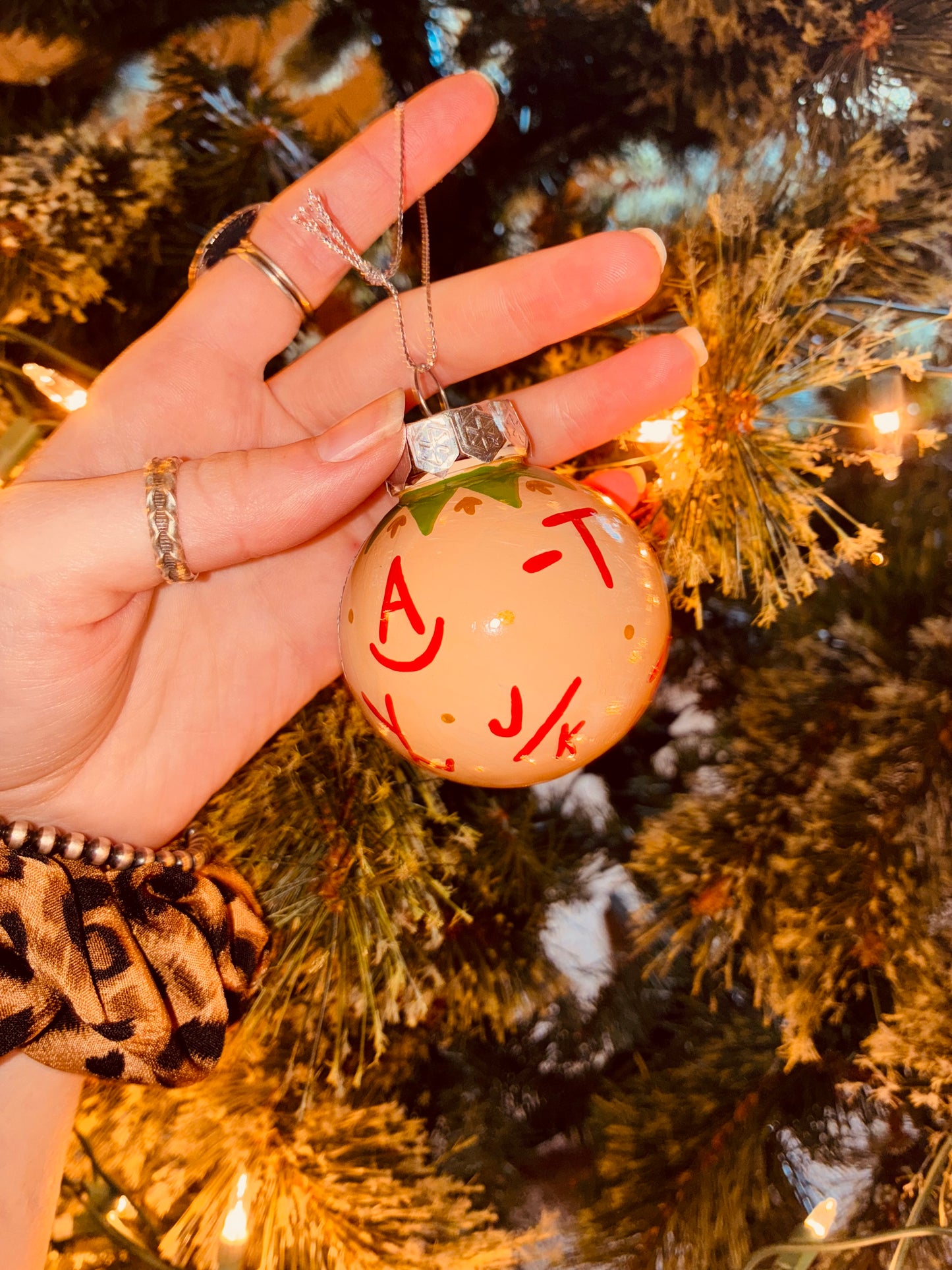 Reed Small HANDPAINTED Ornament