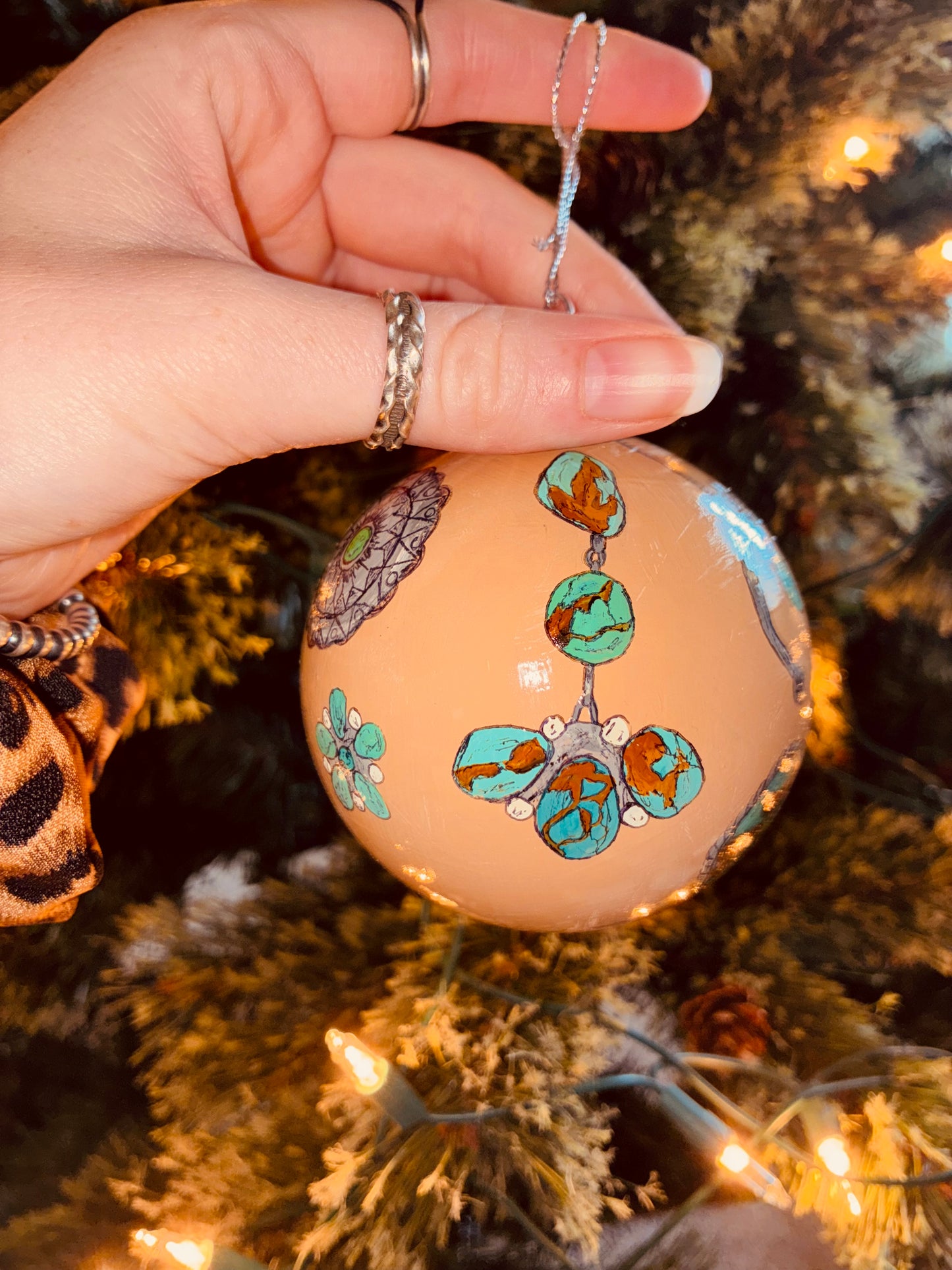 Marnie Large HANDPAINTED Ornament