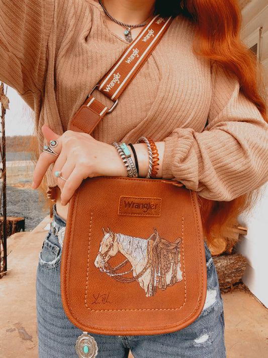 Drifter HANDPAINTED Wrangler Crossbody