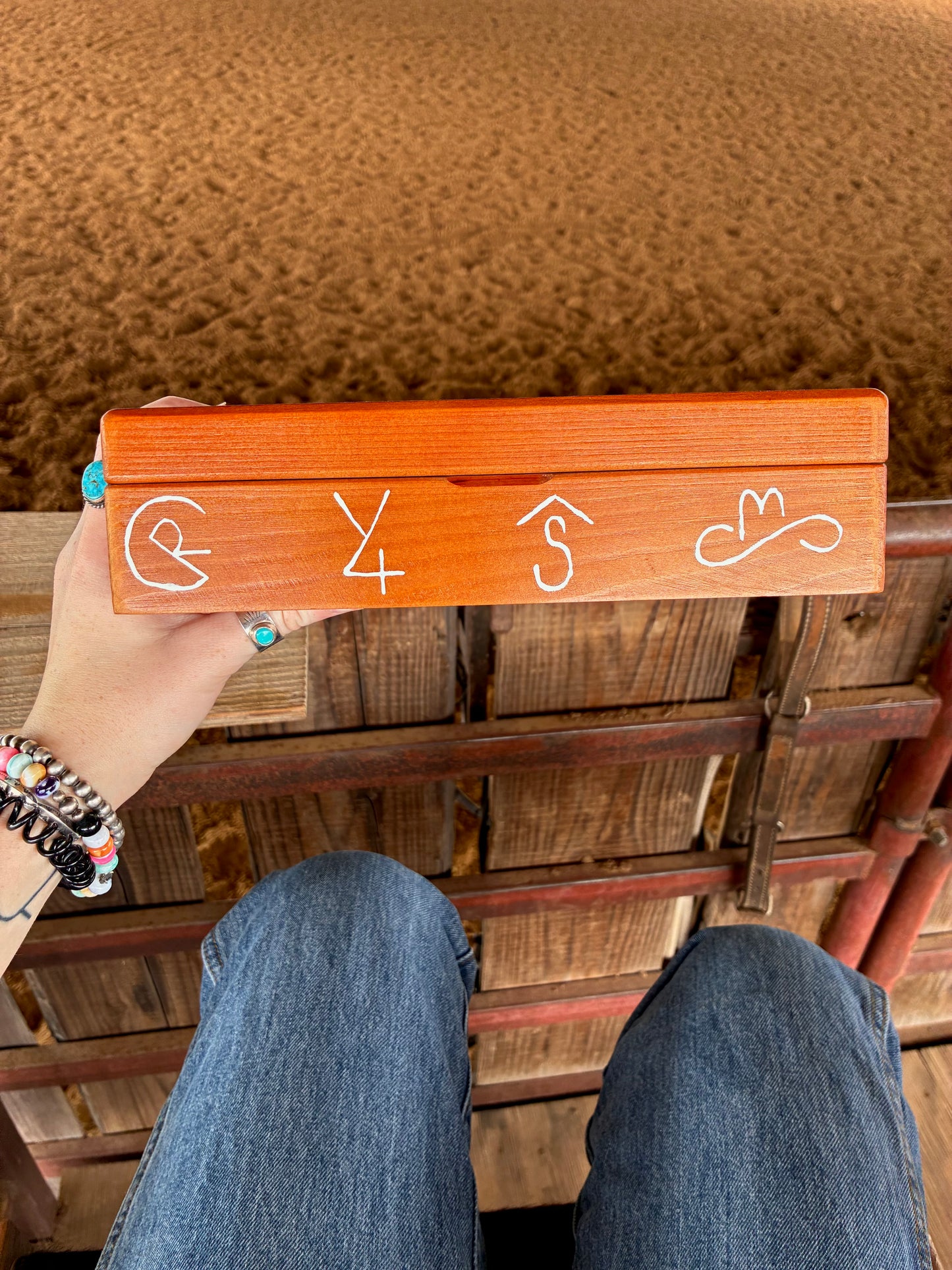 Rope It Wooden Jewelry Box