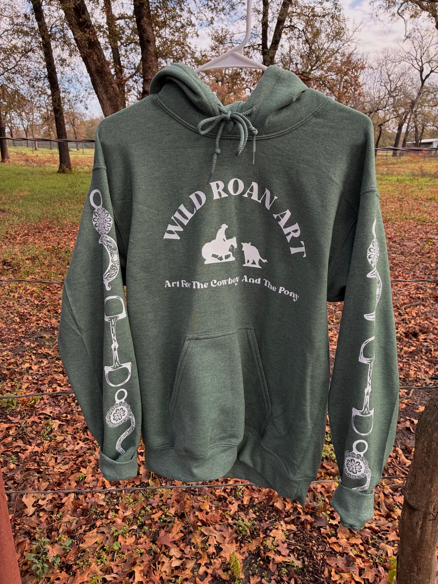 WRA Bitty Green Hoodie