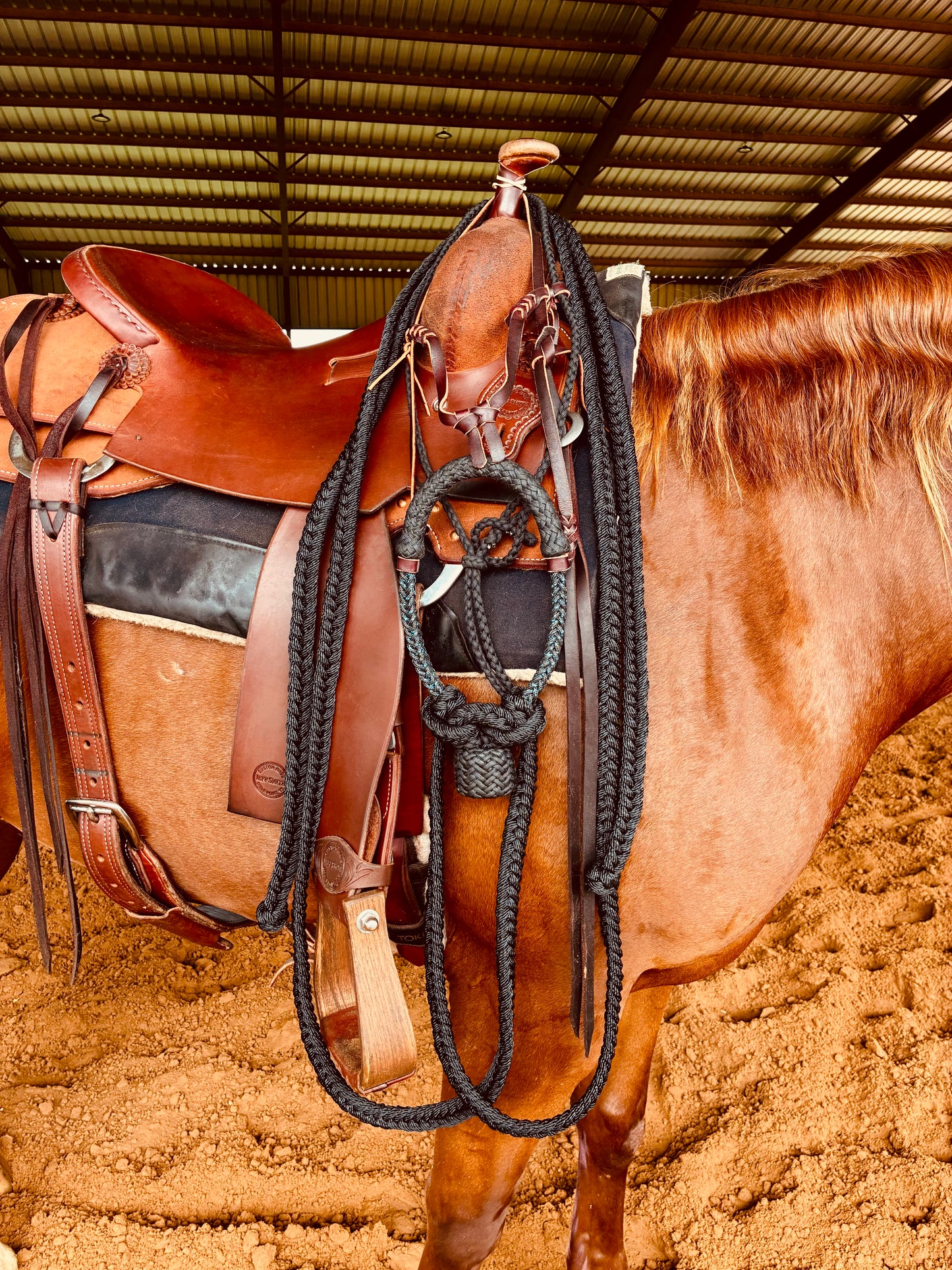 Rank Black Handmade Hackamore