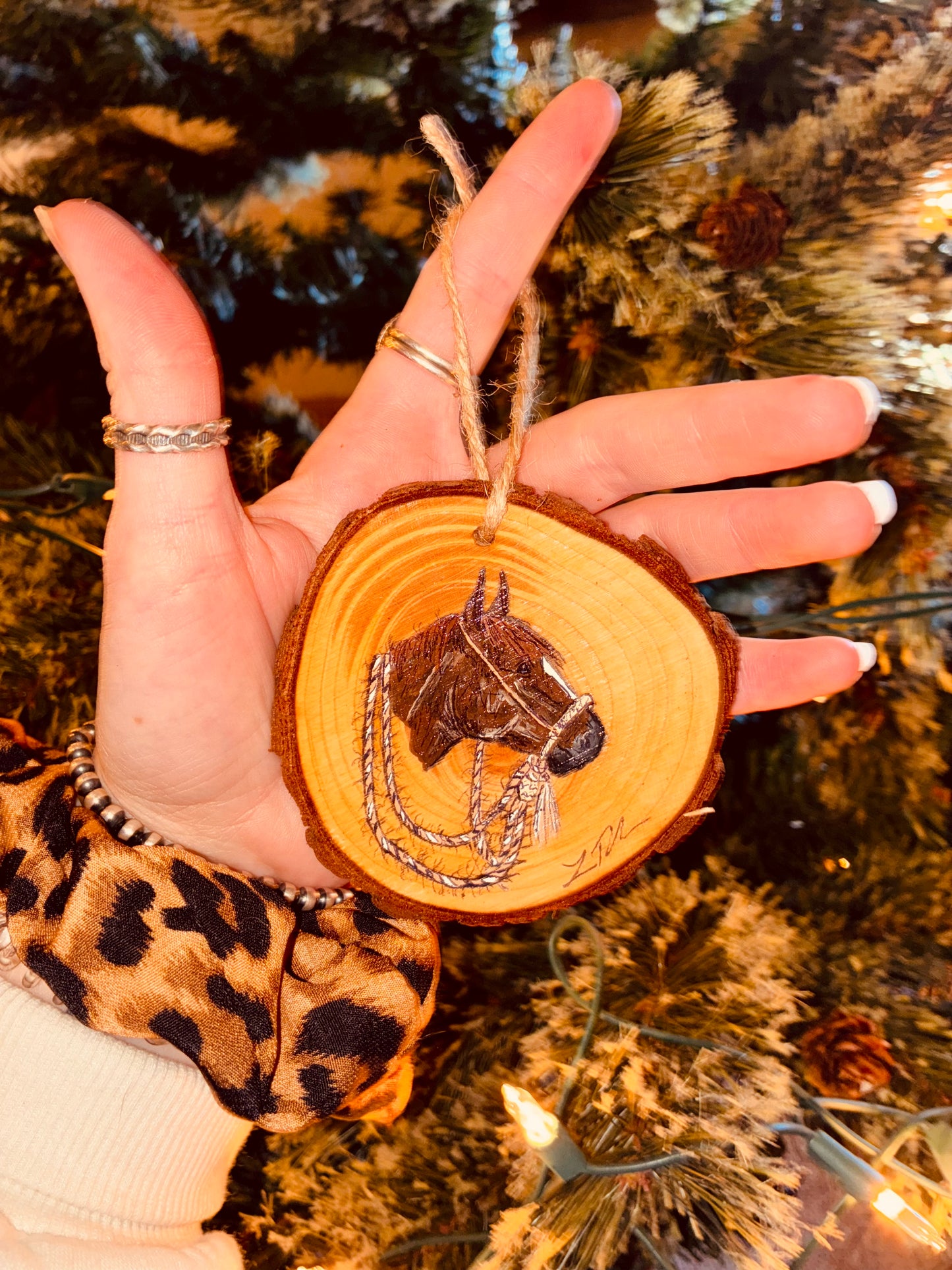 Hackamore Wood Ornament