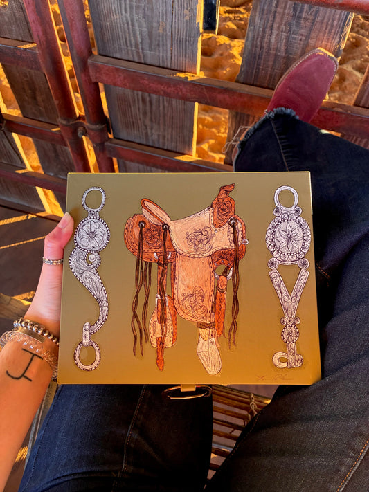 Groovy Sage Green 2 Layer Jewelry Box