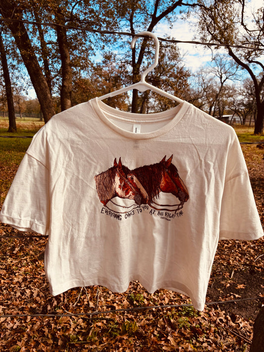 Right Time Cropped TShirt