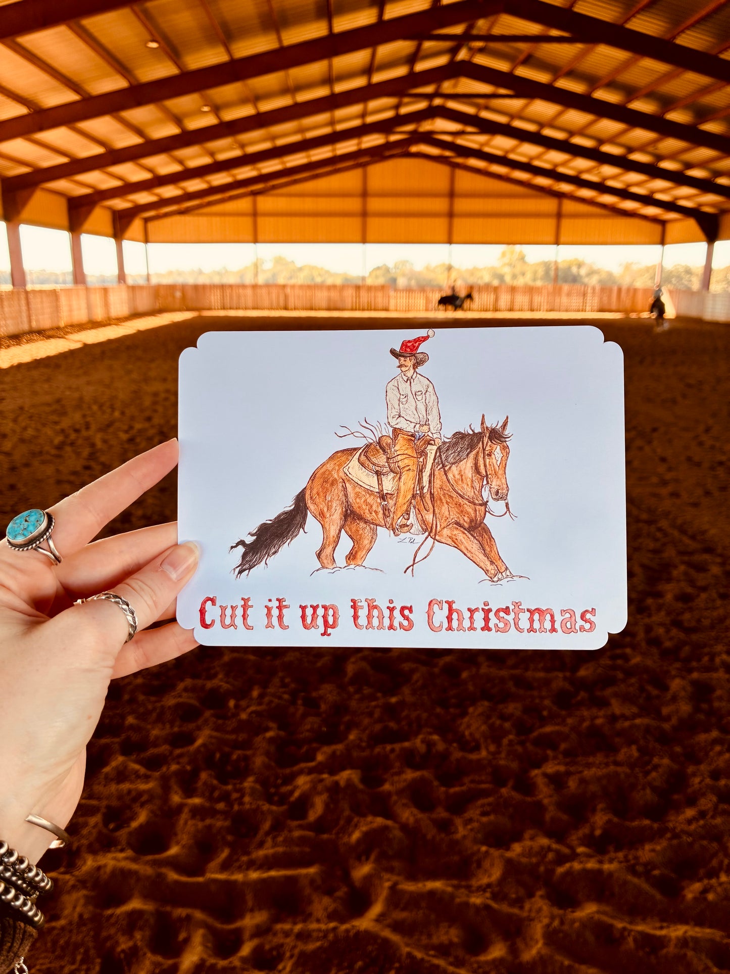 Wild Roan Art Christmas Cards