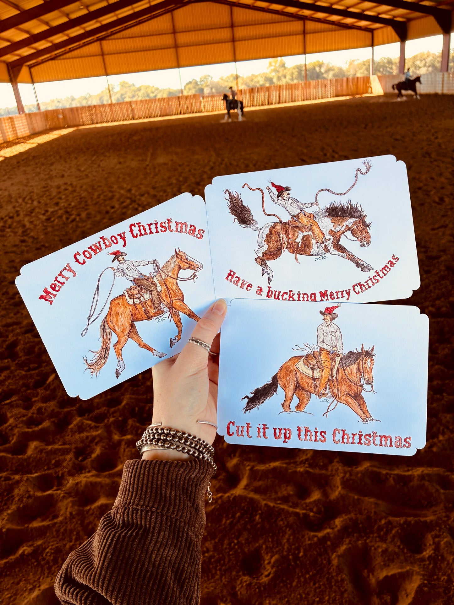 Wild Roan Art Christmas Cards