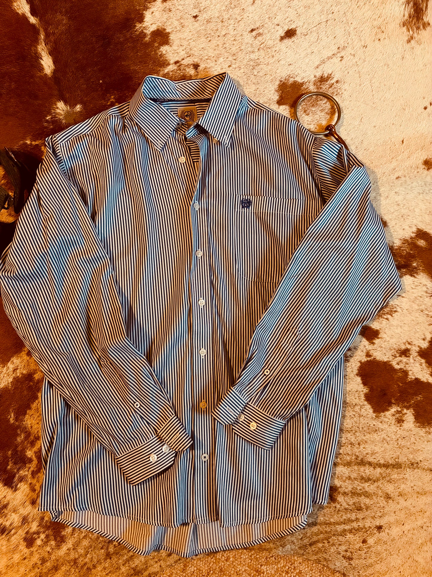 Men’s Cinch Button Up Small