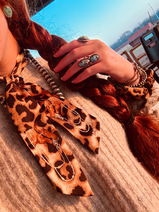 Juliet HANDPAINTED Leopard Twilly