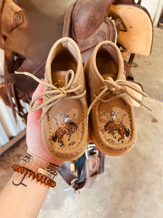 Rankkkkk Baby Moccasins Toddler Sz 8