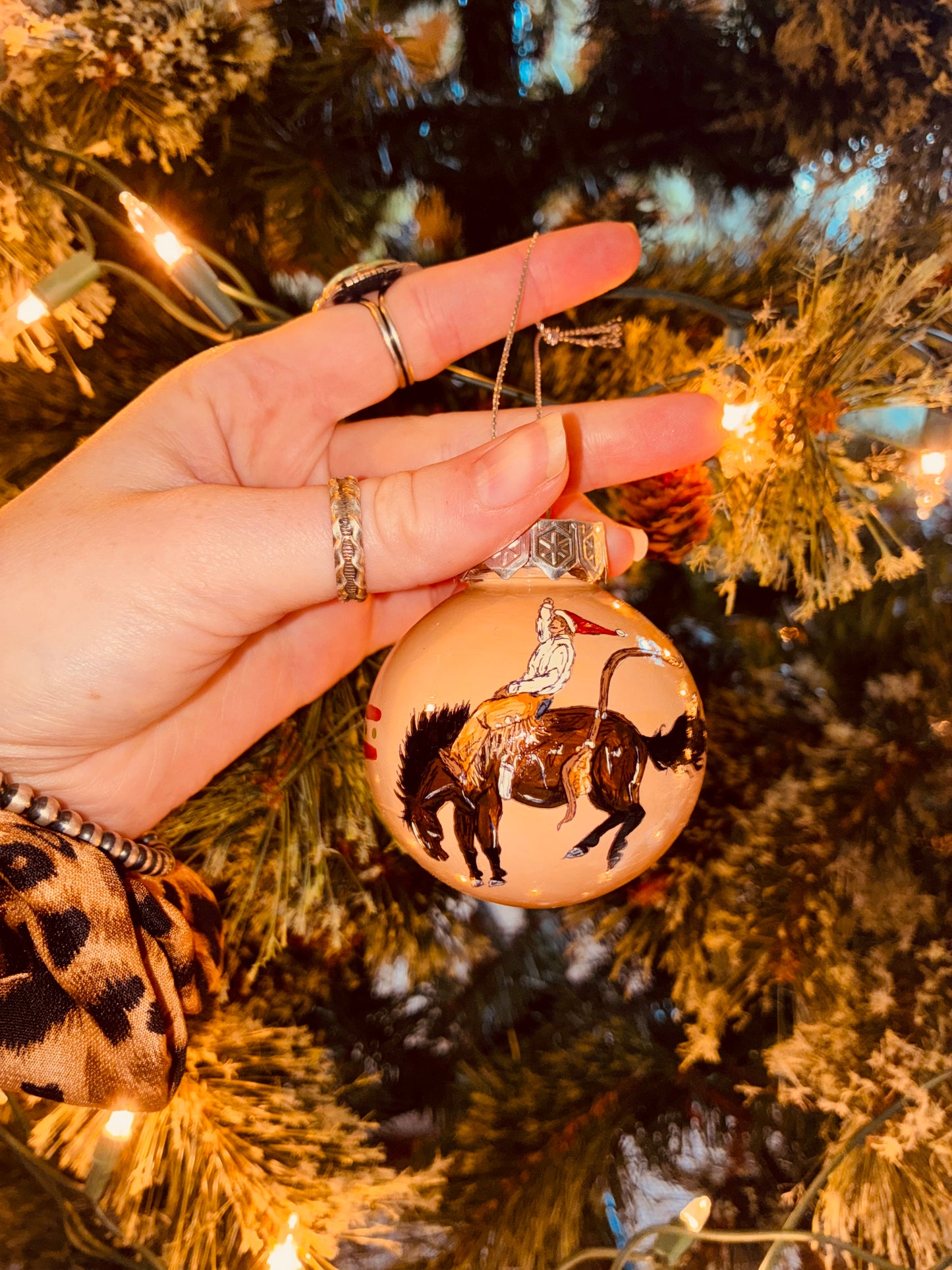 First Small HANDPAINTED Ornament