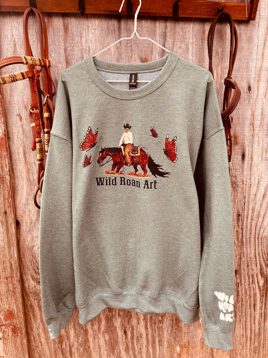 WRA Green Crewneck
