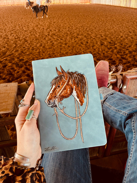 Henry Blue Blank Notebook