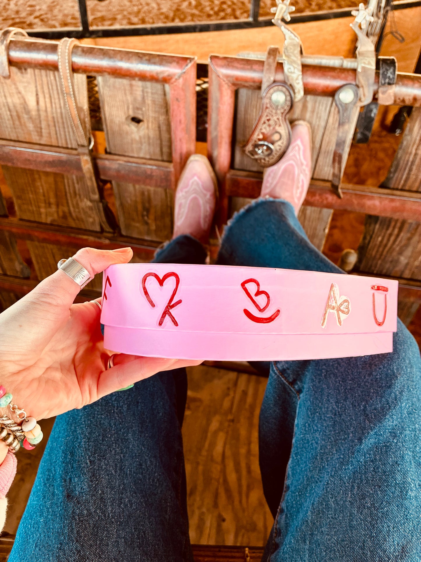 Clementine Handpainted Valentine’s Box