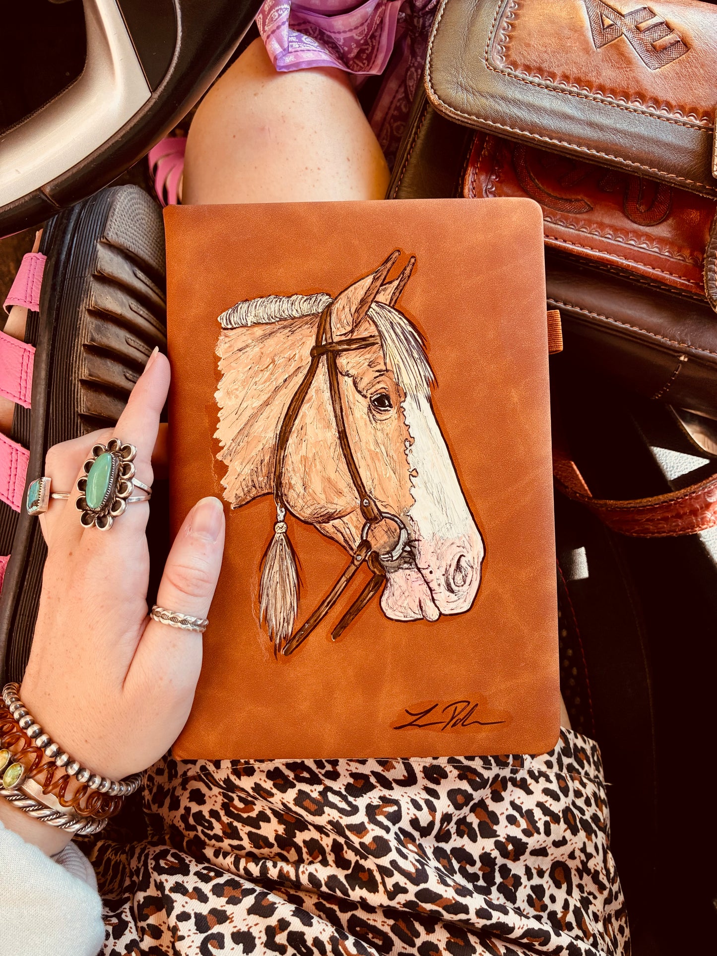 Colt Brown Lined Journal