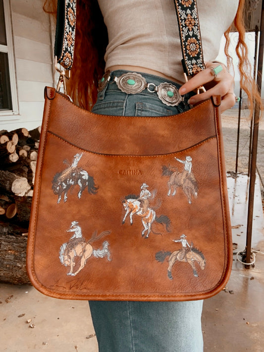 The Vidalia HANDPAINTED PURSE