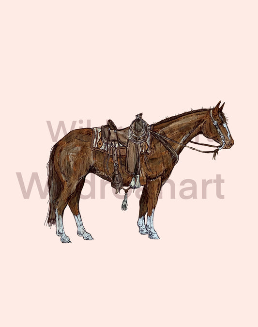 Ranch Horse Digital Design