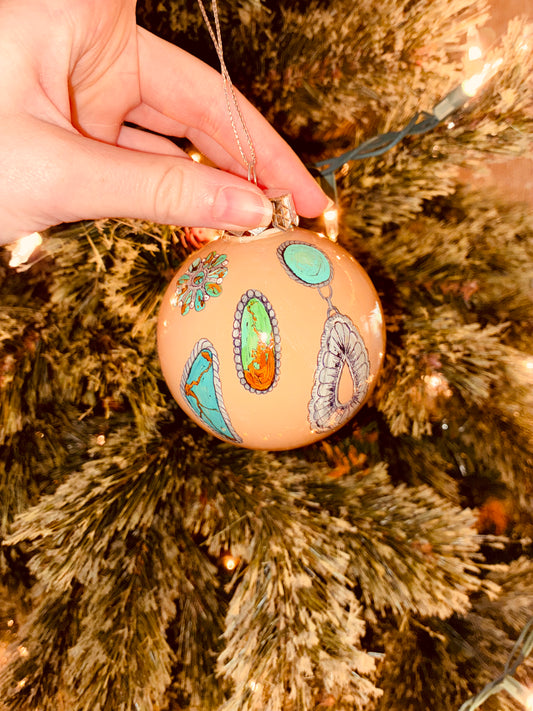 Cali Large HANDPAINTED Ornament