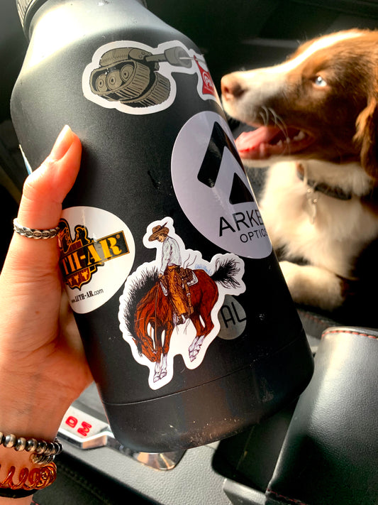 Broncy Sticker