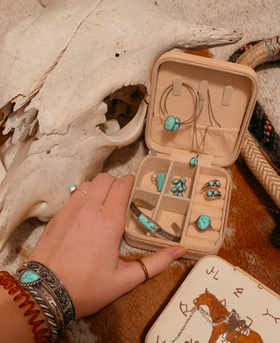 Wild Bronc Mini Jewelry Case