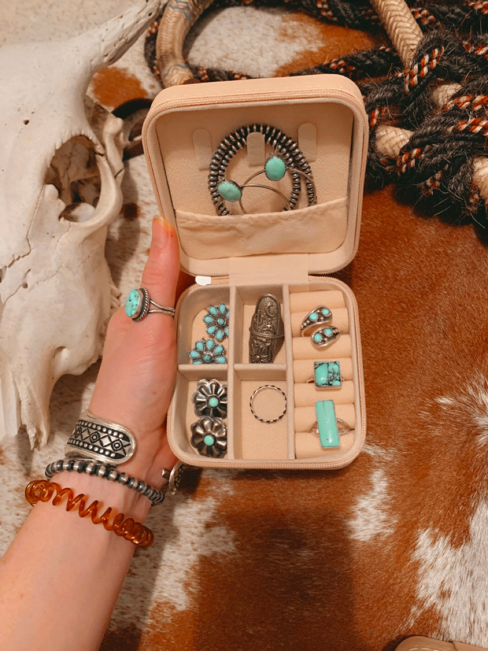 Flower Child Mini Jewelry Case