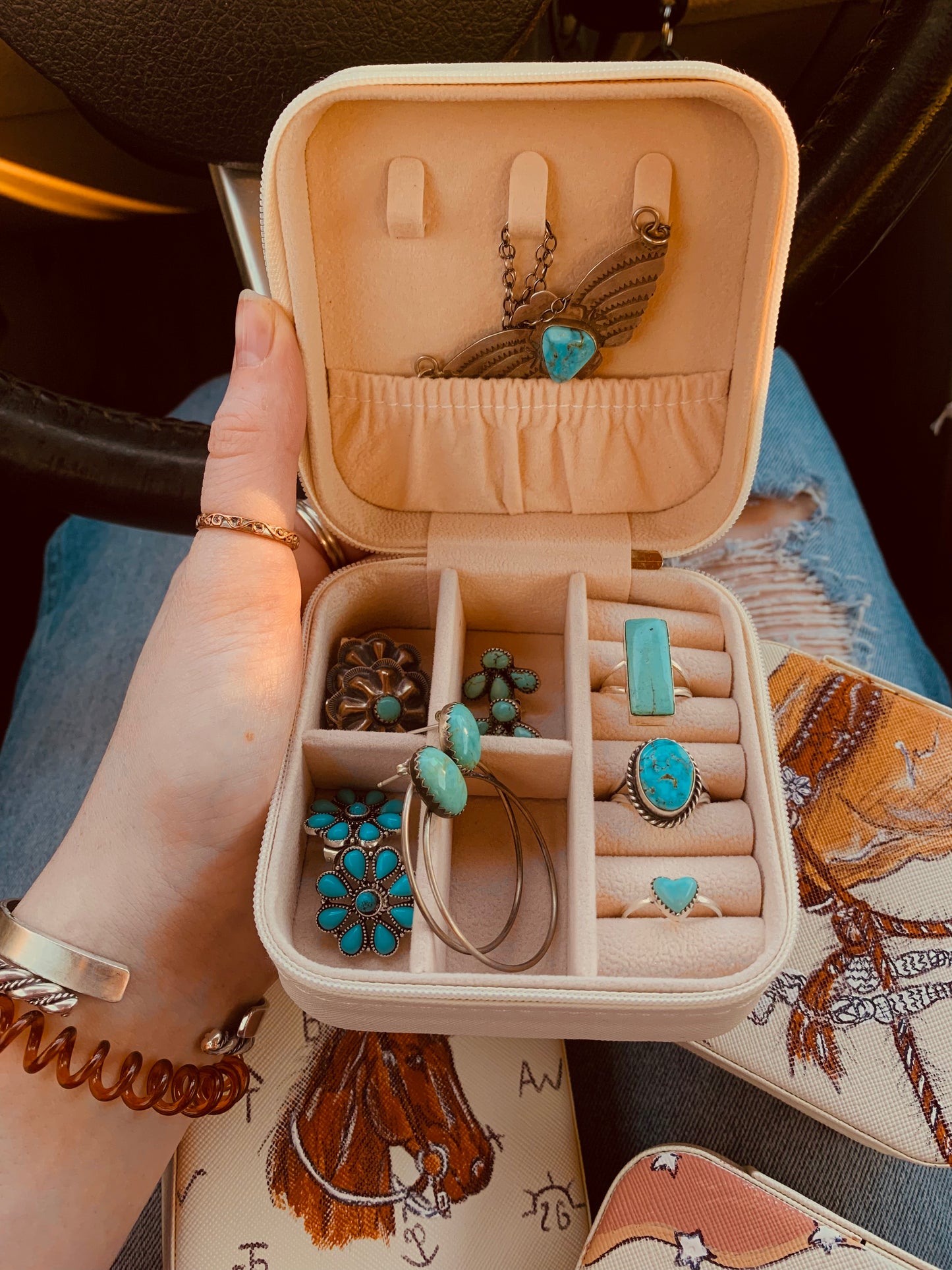 Mini Ranch Jewelry Case